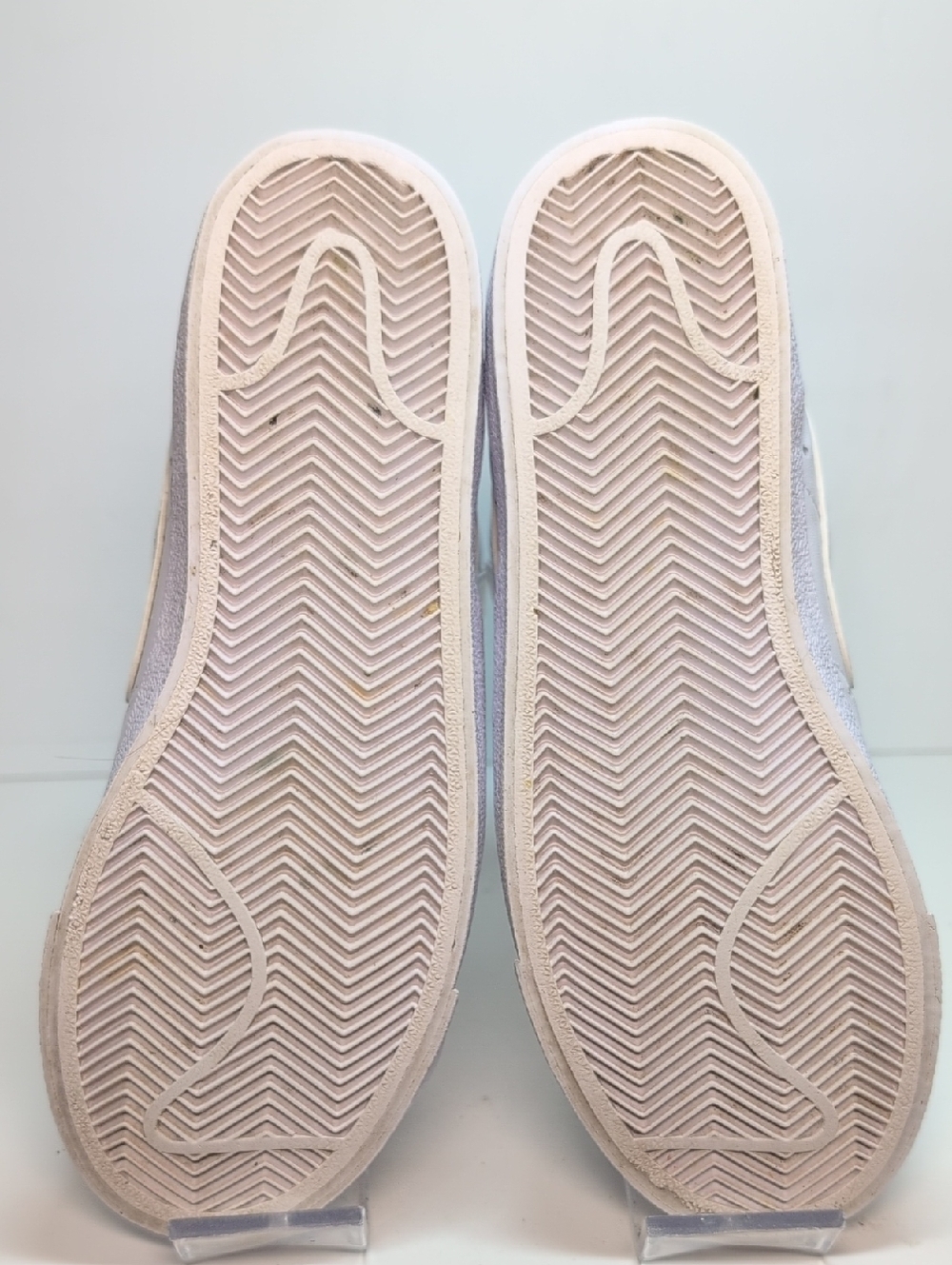 Nike Blazer mid 77 triple white high top sneakers womans size 5.5 EU 36 - Picture 9 of 14